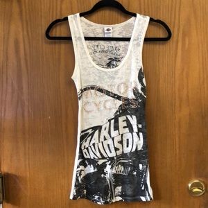 Harley Davidson tank